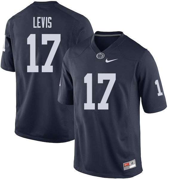 NCAA Nike Men's Penn State Nittany Lions Will Levis #17 College Football Authentic Navy Stitched Jersey ZXW0098DC